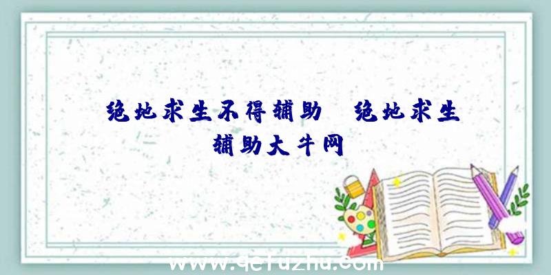 「绝地求生不得辅助」|绝地求生辅助大牛网